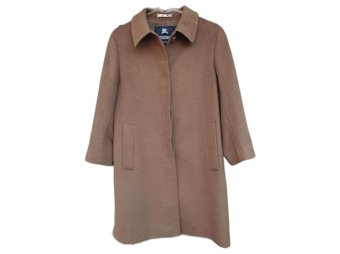 Burberry coat wool / cashmere / angora t 36 Brown  ref.569889
