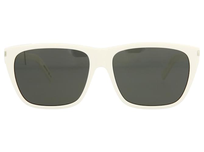 SAINT LAURENT EYEWEAR Square-frame acetate sunglasses