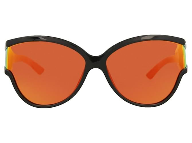 Balenciaga Injection-Sonnenbrille mit quadratischem Rahmen Schwarz  ref.570314