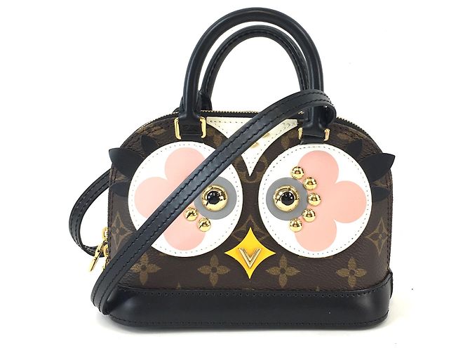 Louis Vuitton Alma Nano Owl Monogram Canvas Multicolore