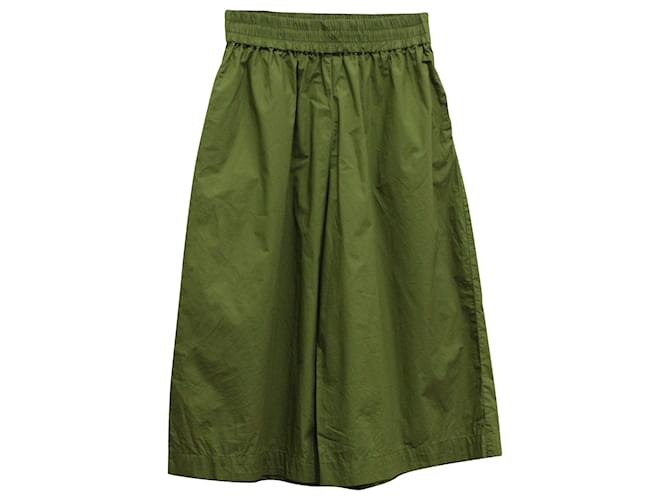 Baum Und Pferdgarten Neama Falda pantalón fruncida de algodón orgánico verde  ref.570546
