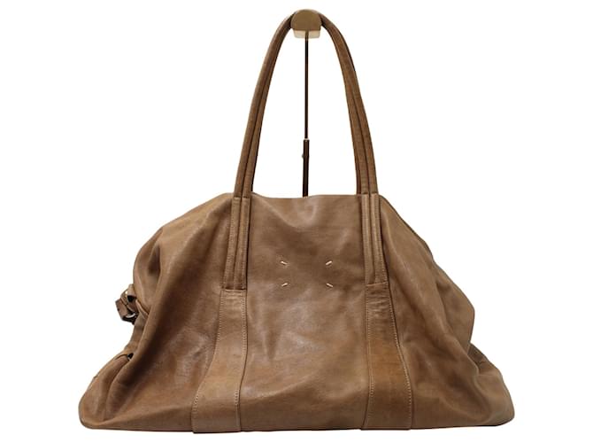 Maison martin margiela discount leather travel bag