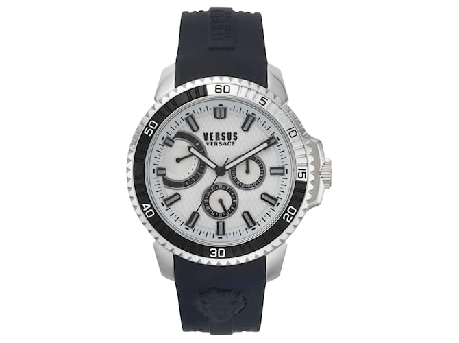 Autre Marque Versus Versace Aberdeen Multifunction Watch Silvery Metallic  ref.570658