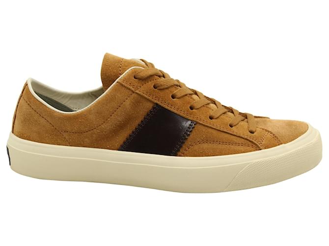 Beige Zapatillas Zapatillas Tom Ford Hombre Zapatillas Deportivas