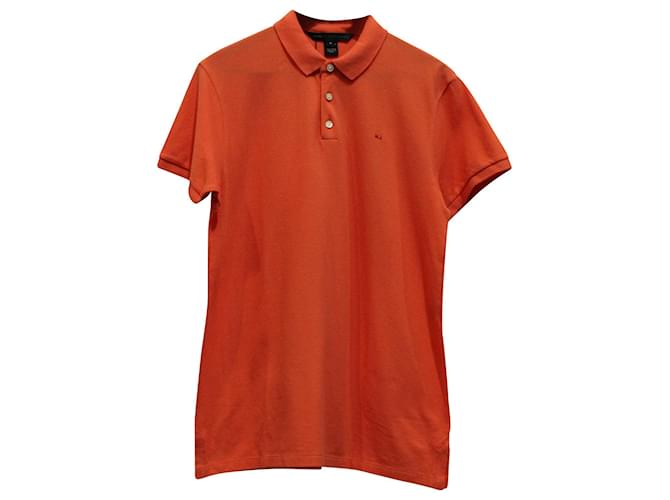 Klassisches Marc Jacobs Poloshirt aus orangefarbener Baumwolle  ref.570863