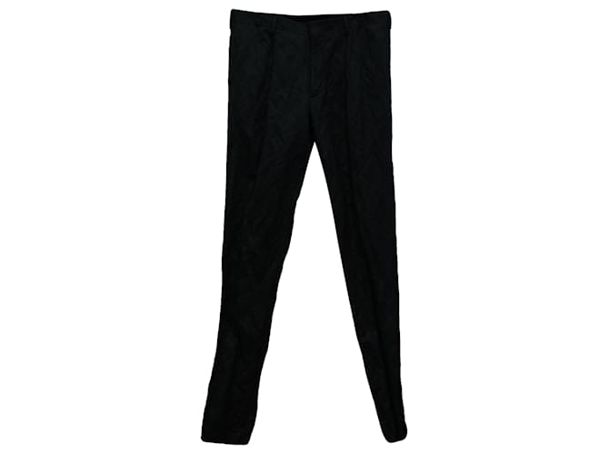 Pantalon Prada en Laine Noire  ref.570929