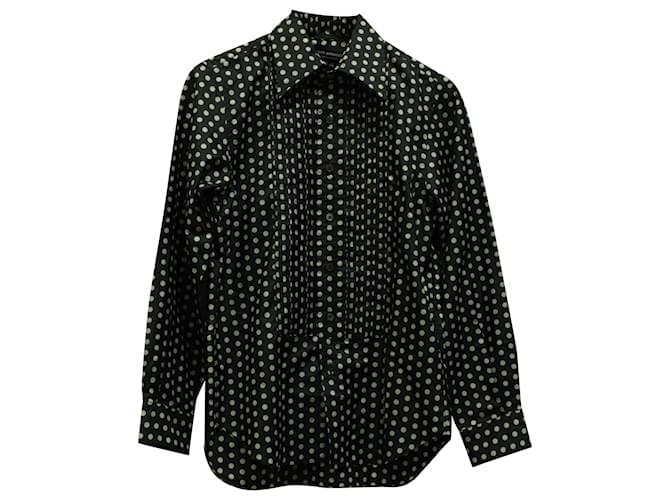 Junya Watanabe Polka Dot Print Button Down Shirt in Multicolor Polyester Multiple colors  ref.570941