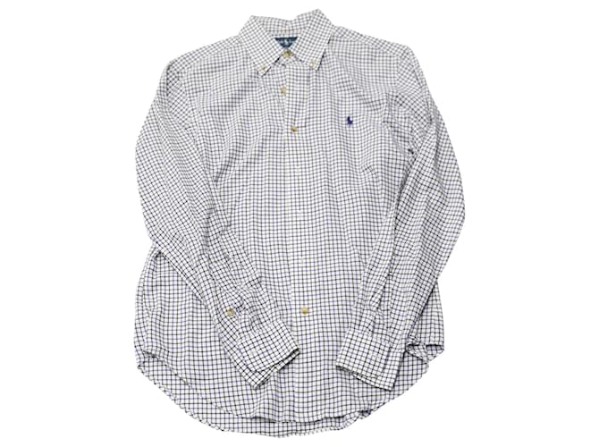 Camisa de corte clásico a cuadros en algodón multicolor de Ralph Lauren  ref.570956
