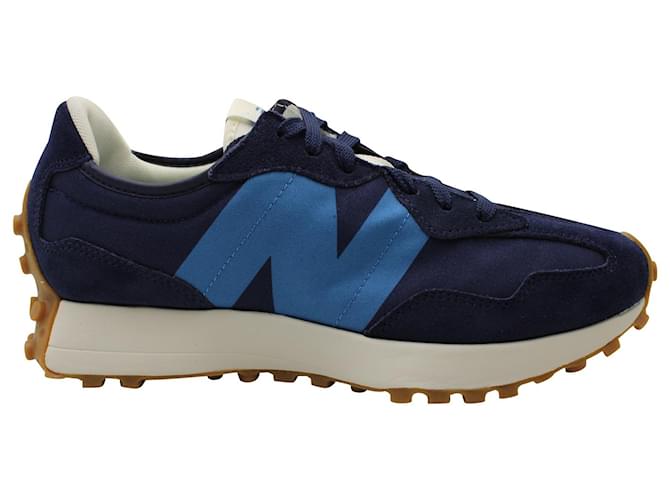 New Balance Nuovo equilibrio 327 Sneakers in Nylon Blu Navy Laguna  ref.571032