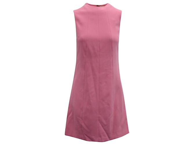 Vestido corto sin mangas en poliéster rosa de Alice + Olivia Coley  ref.571036