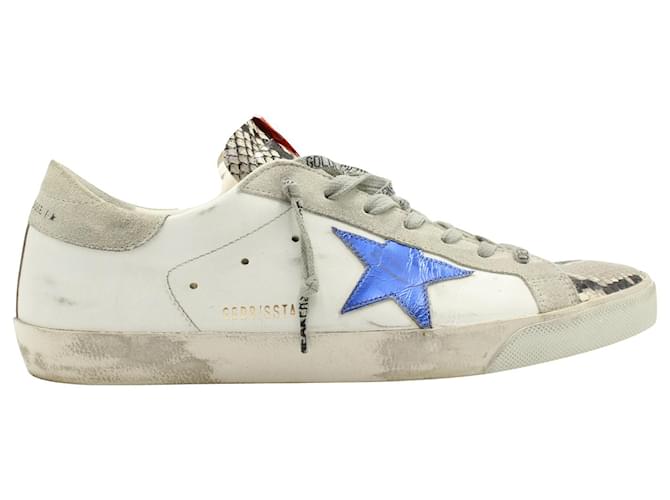 Baskets Golden Goose Super Star avec Empi cements Serpent et