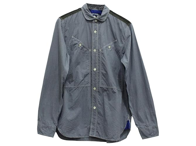 Junya Watanabe Comme Des Garçons Check Print Button Down Shirt in Multicolor Cotton  Multiple colors  ref.571137