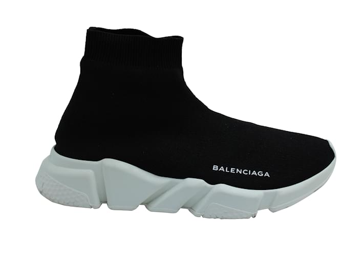 Baskets Balenciaga Speed en Polyamide Noir Nylon  ref.571141