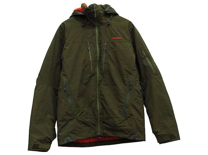 Autre Marque Patagonia Down Jacket in Green Nylon Khaki  ref.571200