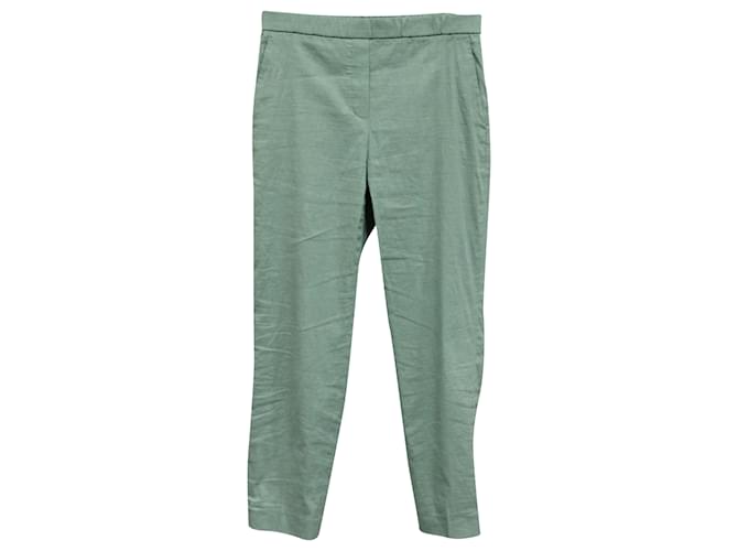 Theory Lounge Pants in Light Blue Linen  ref.571356