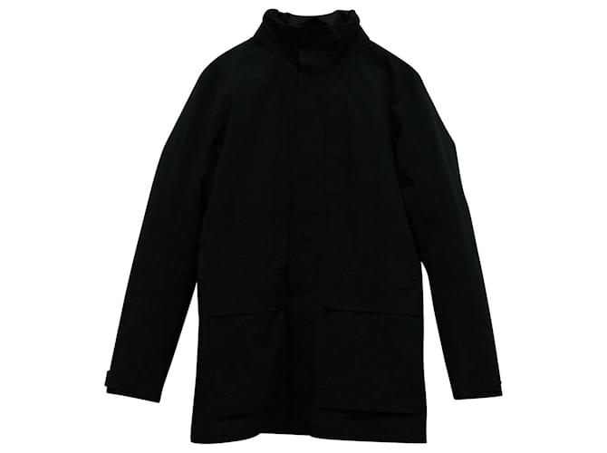Ermenegildo Zegna Two in One Coat in Black Polyamide Nylon  ref.571391