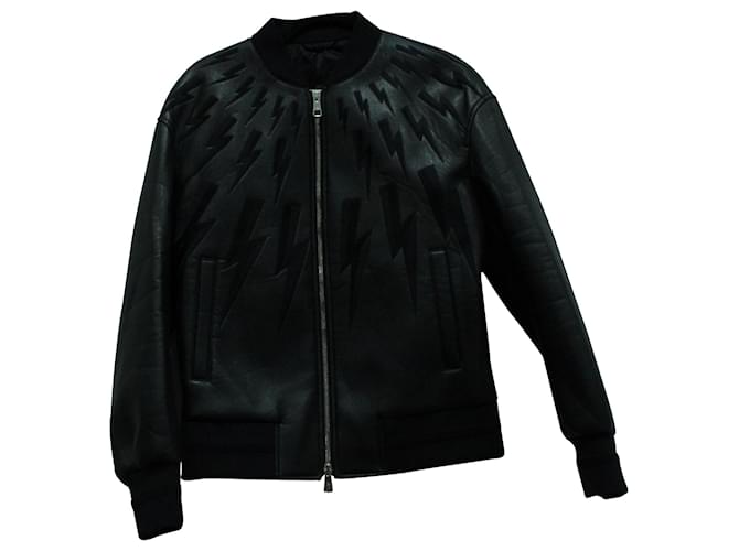 Padded jackets Neil Barrett - Hybrid puffer jacket - PBSP039T058C3441