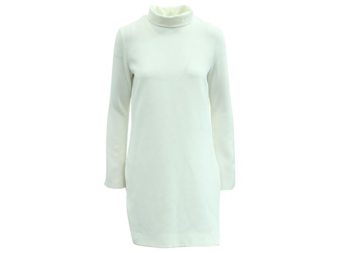 Ellery Mock Collar Top aus weißem Polyester