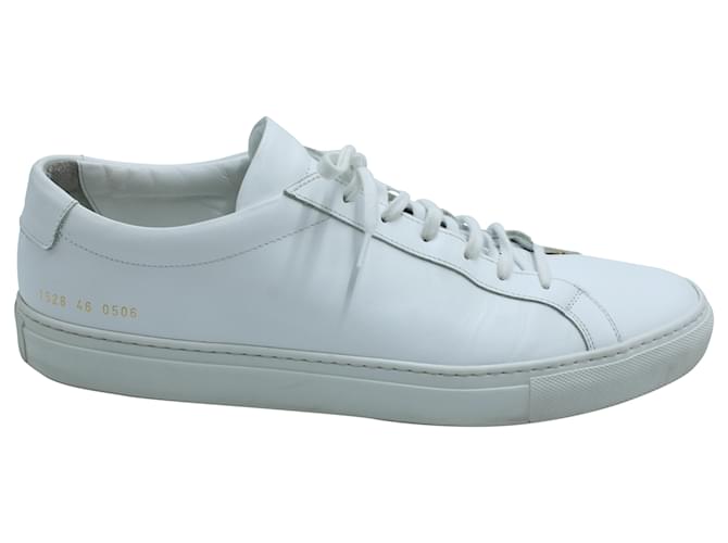 Autre Marque Common Projects Sneakers Original Achilles in Pelle Bianca Bianco  ref.571562
