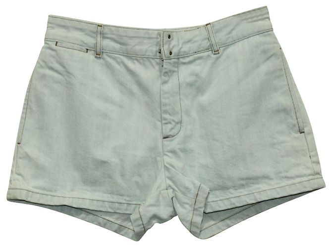 Apc BEIM.P.C. Denim-Shorts aus hellblauer Baumwolle