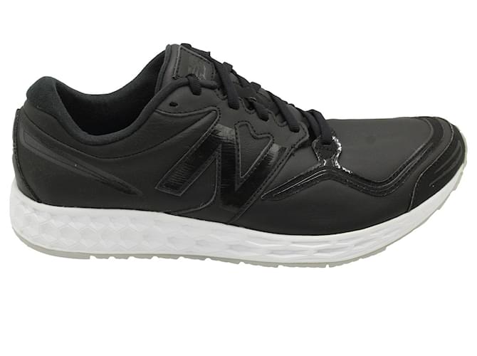New Balance ML1980AK Fresh Foam Zante Sneakers in Black Leather  ref.571624