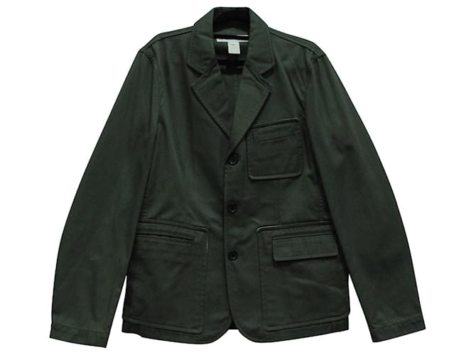 Comme des Garcons Jacket in Green Khaki Cotton  ref.571664