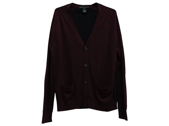 Marc by Marc Jacobs Farbblock-Cardigan aus mehrfarbiger Seide