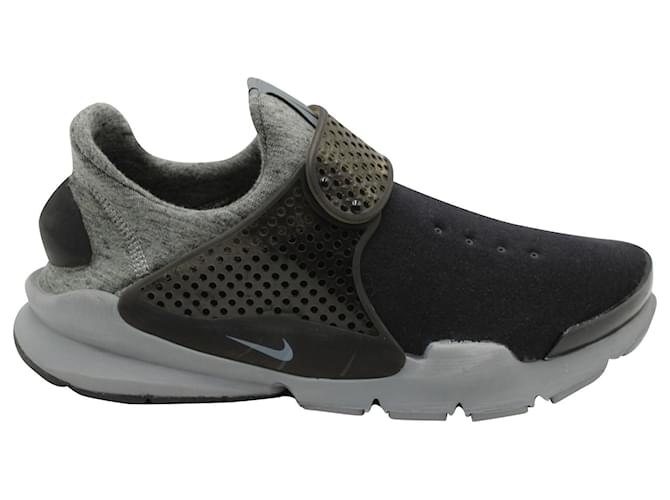 Nike Sock Dart Fleece-Sneaker aus kühlem grauem Polyester  ref.571758