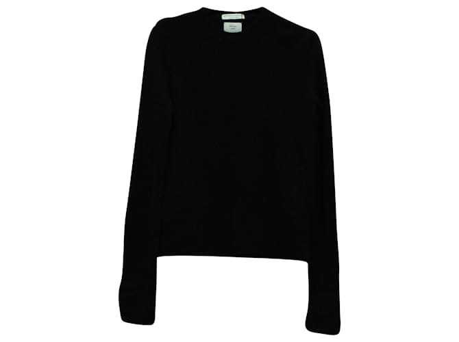 Bottega Veneta Pre-Fall 2019 Crewneck Sweater in Black Cashmere Wool  ref.571788