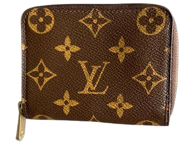 Louis Vuitton Mini Zippy Lona  ref.571827