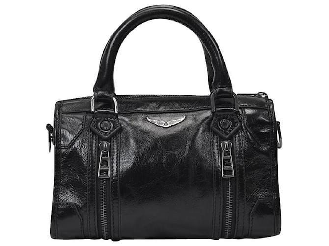 Xs Sunny Tote Bag - Zadig & Voltaire -  Black - Patent Leather  ref.572024