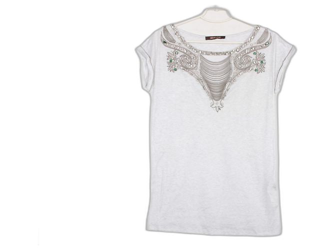 Camiseta Roberto Cavalli. Gris