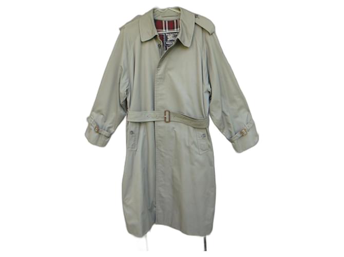 casaco Burberry vintage t para homem 50 Cinza Algodão Poliéster  ref.572369