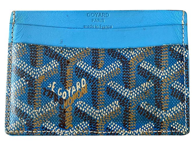 Goyard Tarjetero San Sulpicio Azul