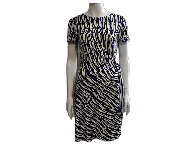 Diane Von Furstenberg DvF Zoe silk mock wrap dress Multiple colors  ref.572600