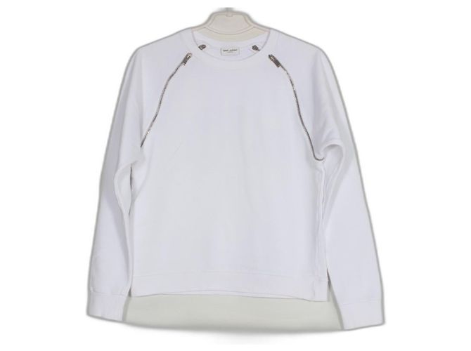 Moletom Saint Laurent. Branco