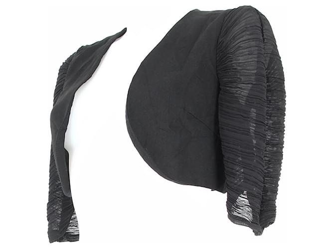 Mini chaqueta negra de Alexander McQueen Negro Viscosa  ref.572618