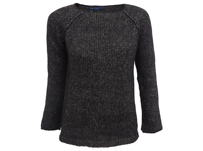 Pull Les Copains bleu en noir