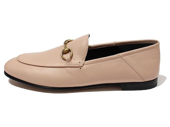 Nude gucci hot sale loafers