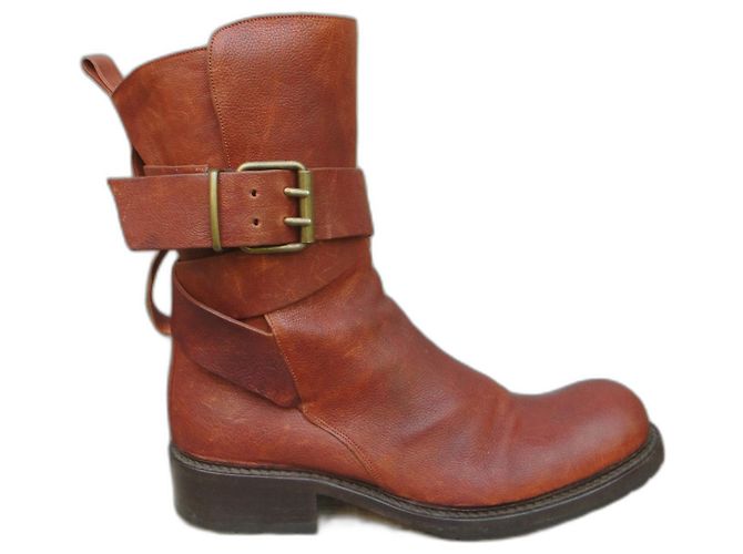 Autre Marque biker boots Sartore p 39 Brown