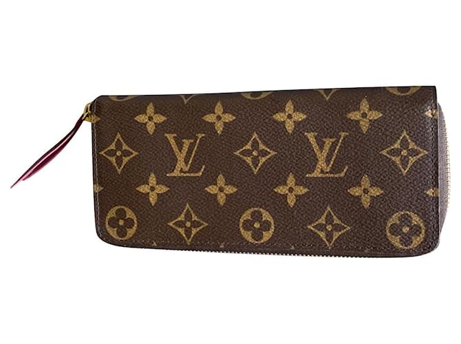 Louis Vuitton Clemence wallet Cloth  ref.572934