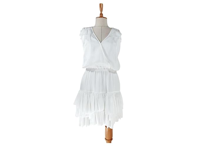 Designers Remix Robes Polyester Blanc  ref.572938