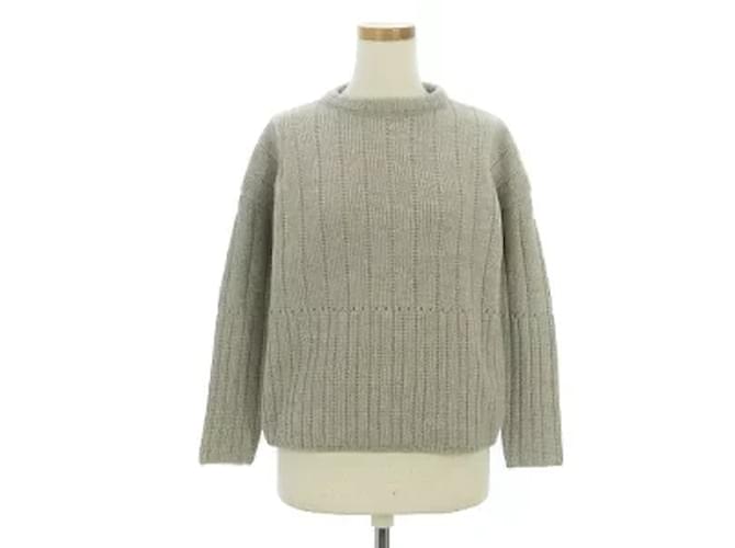 Loro Piana Knit Sweater Long Sleeve Round Neck High Gauge Cashmere