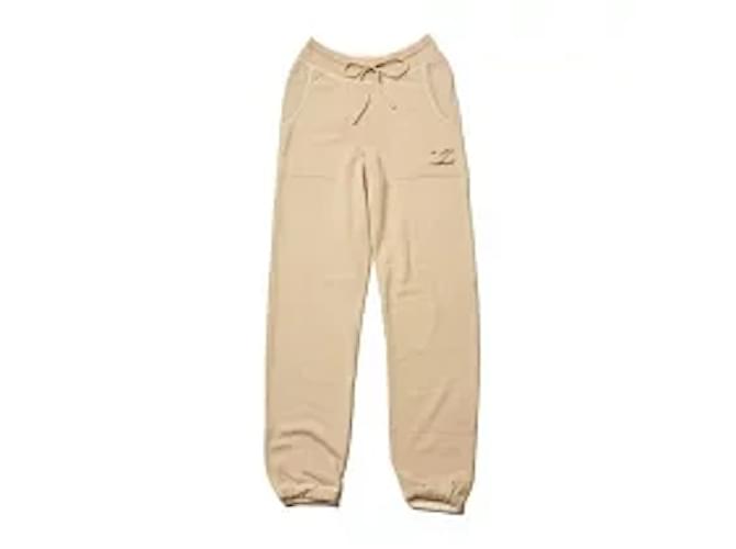 *Pantalones de punto Chanel Crema Talla XS Pantalones de mujer Cachemira  ref.573065