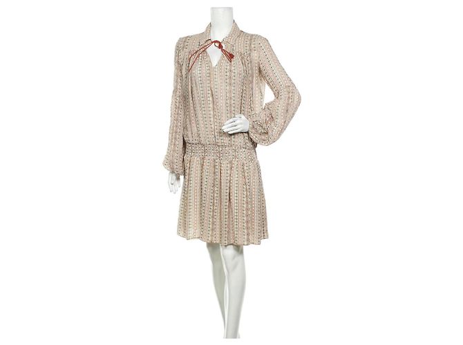 Autre Marque Hunky Dory Kleid Viscose Mehrfarbig Mehrfarben