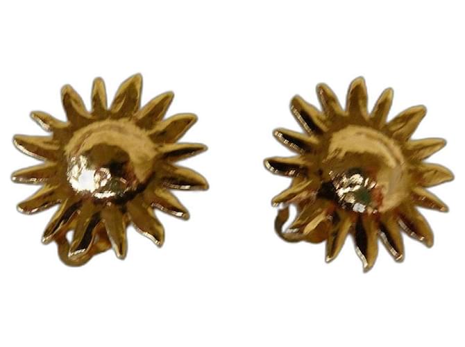Yves Saint Laurent Earrings Gold hardware Metal  ref.573196