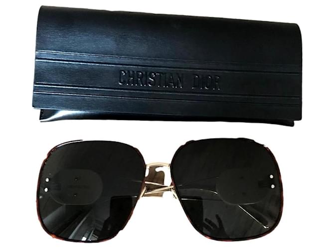 Dior occhiali da sole D'oro Metallo  ref.573199