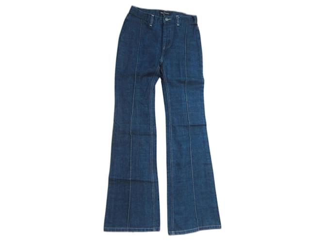 Taglia dei jeans Tara Jarmon 39 Blu scuro Cotone  ref.573232
