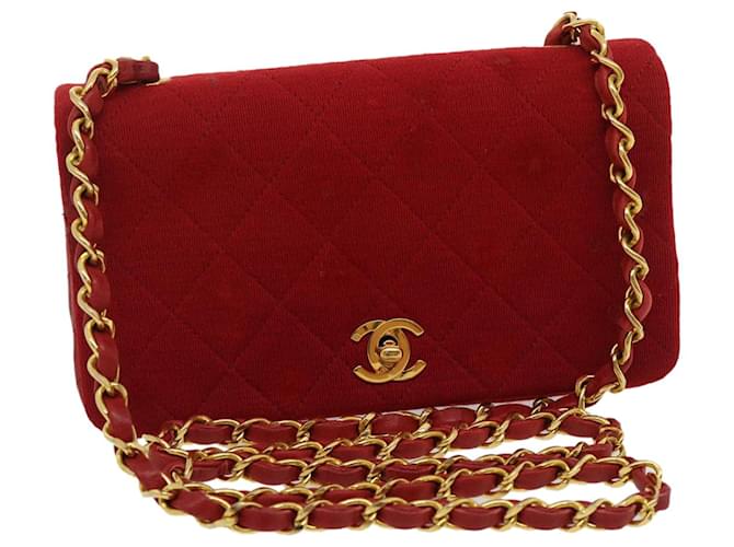 Chanel Vermelho Bezerro-como bezerro  ref.573708