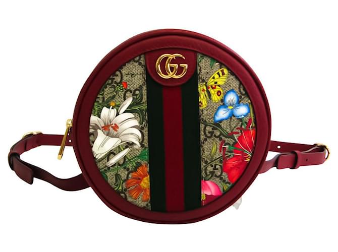 Gucci Ophidia Red Cloth  ref.573774